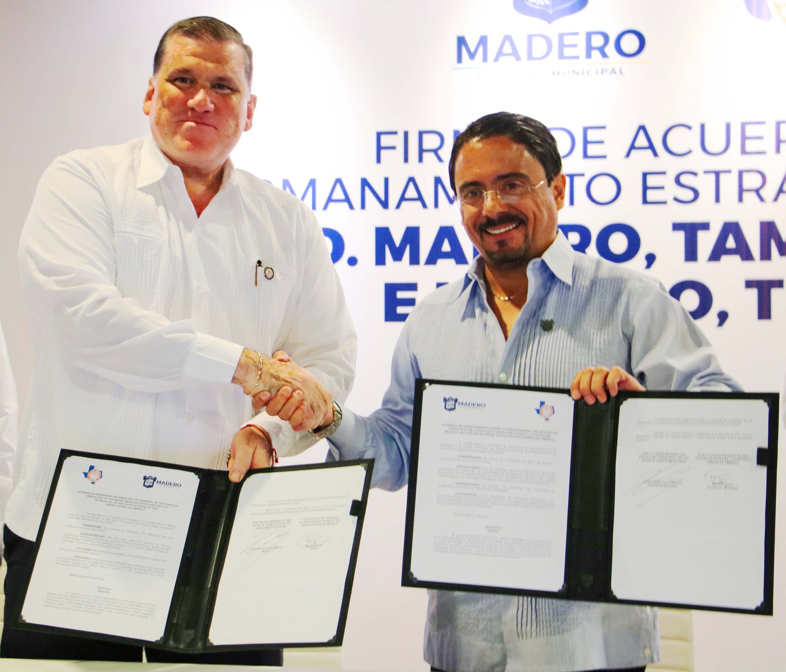 ESTABLECEN ALIANZA ESTRATEGICA CIUDAD MADERO E HIDALGO TEXAS