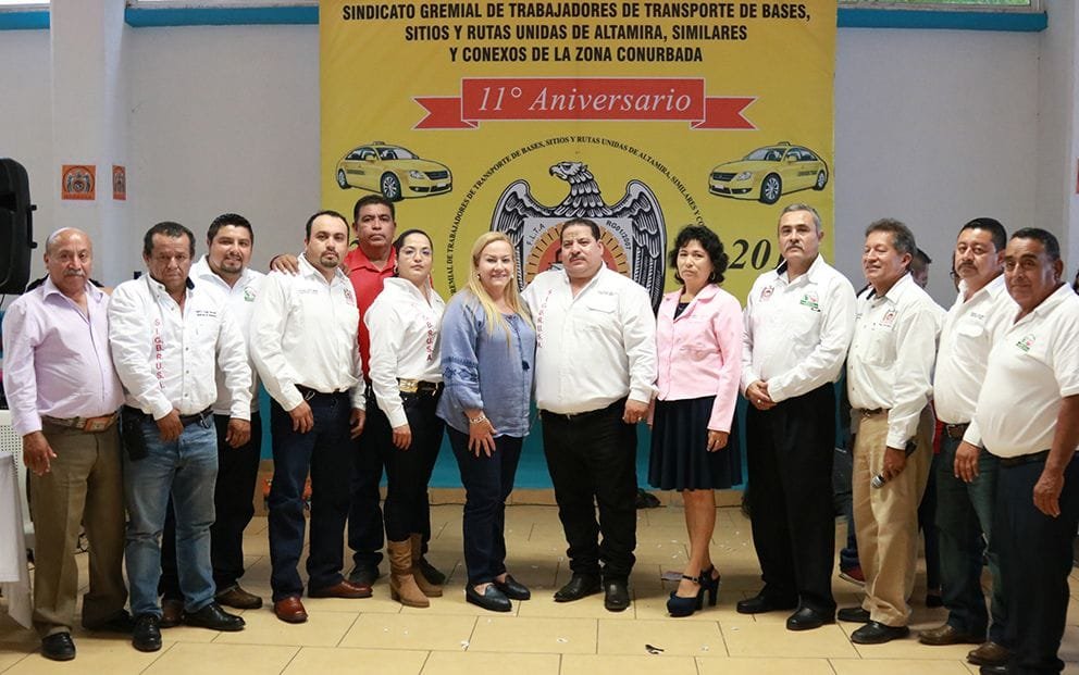 REFRENDA ALMA LAURA AMPARÁN APOYO AL SECTOR DE TRANSPORTE PÚBLICO