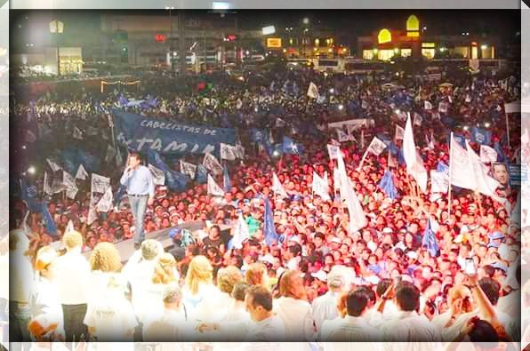 Màs  de 20 mil personas se dieron cita al magno cierra campaña  de Francisco García Cabeza de Vaca