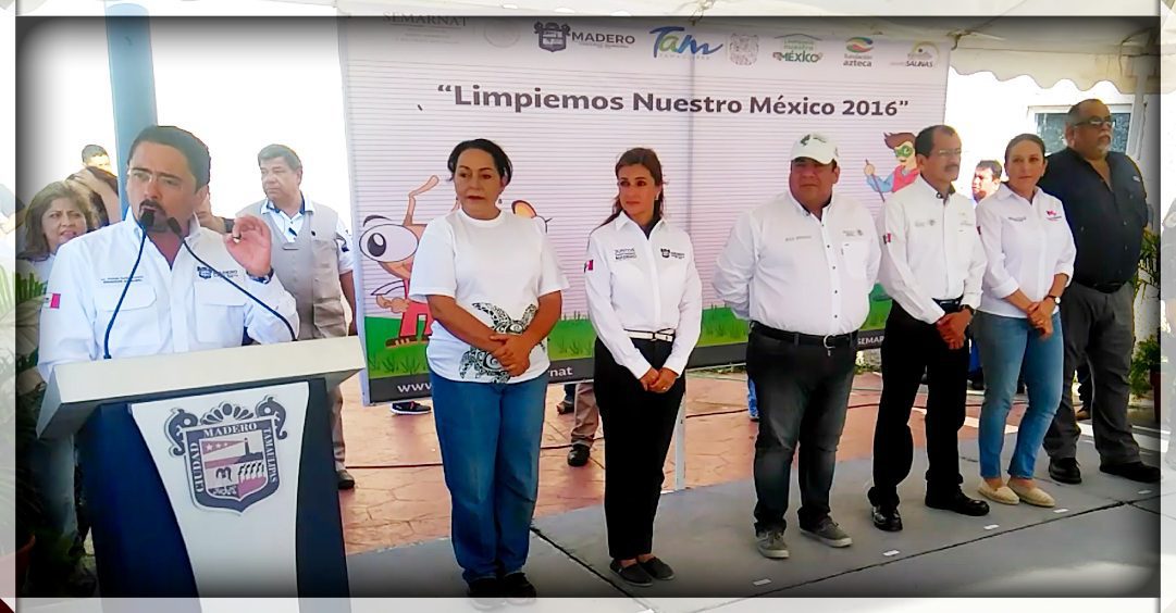 REALIZA AYUNTAMIENTO LA JORNADA DE LIMPIEZALIMPIEMOS MÉXICO 2016