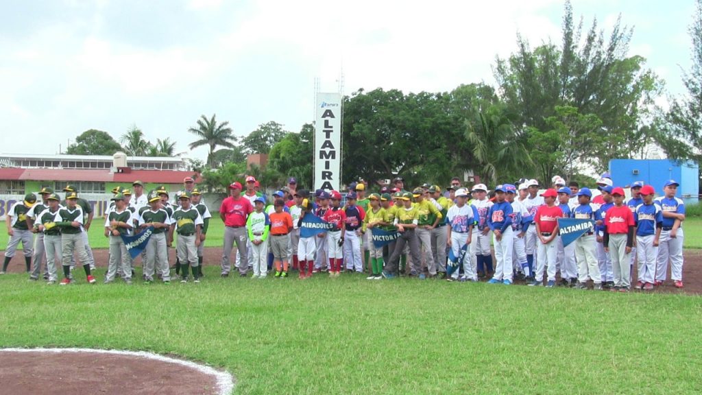 Altamira sede del Torneo Estatal de Beisbol Infantil, categoría 11-12