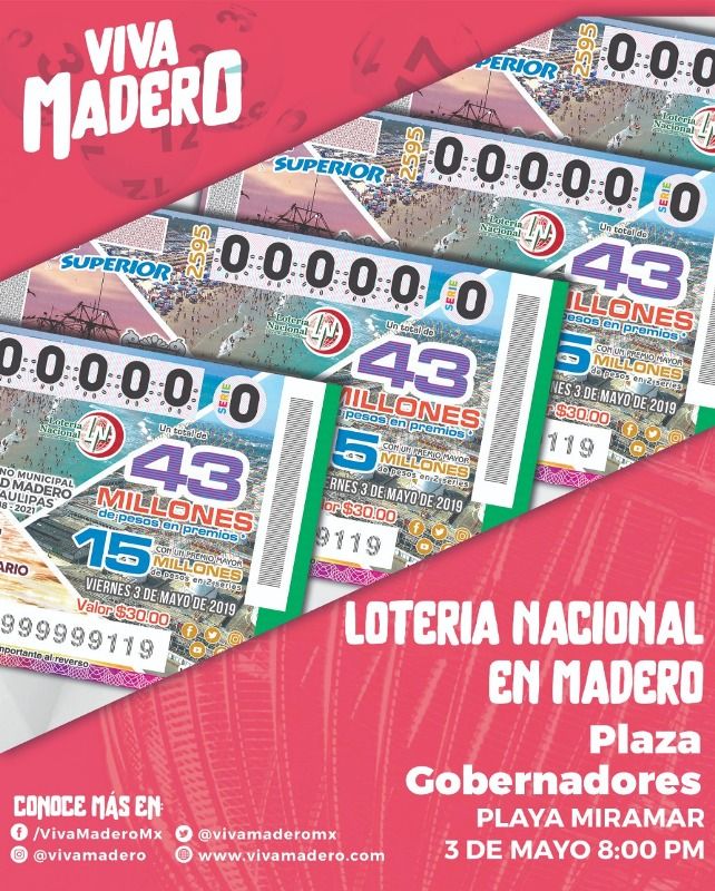 loteria viva madero