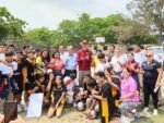 ERASMO GONZÁLEZ ROBLEDO IMPULSA OBRAS, EDUCACIÓN Y PROGRAMAS PARA JÓVENES EN INTENSA JORNADA DE TRABAJO EN CIUDAD MADERO