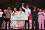 RECONOCE ERASMO GONZÁLEZ ROBLEDO LABOR DEL MAGISTERIO CON MAGNO FESTEJO EN EL PARQUE BICENTENARIO